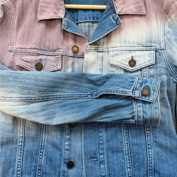 Saint Laurent Degrade Denim Trucker Jacket $1,190 - Picture 7 of 12